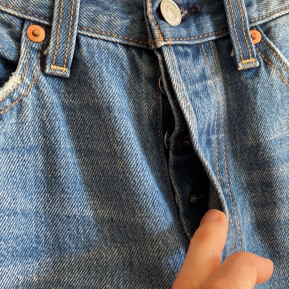 Levi’s wedgie straight medium wash jeans - Picture 5 of 13